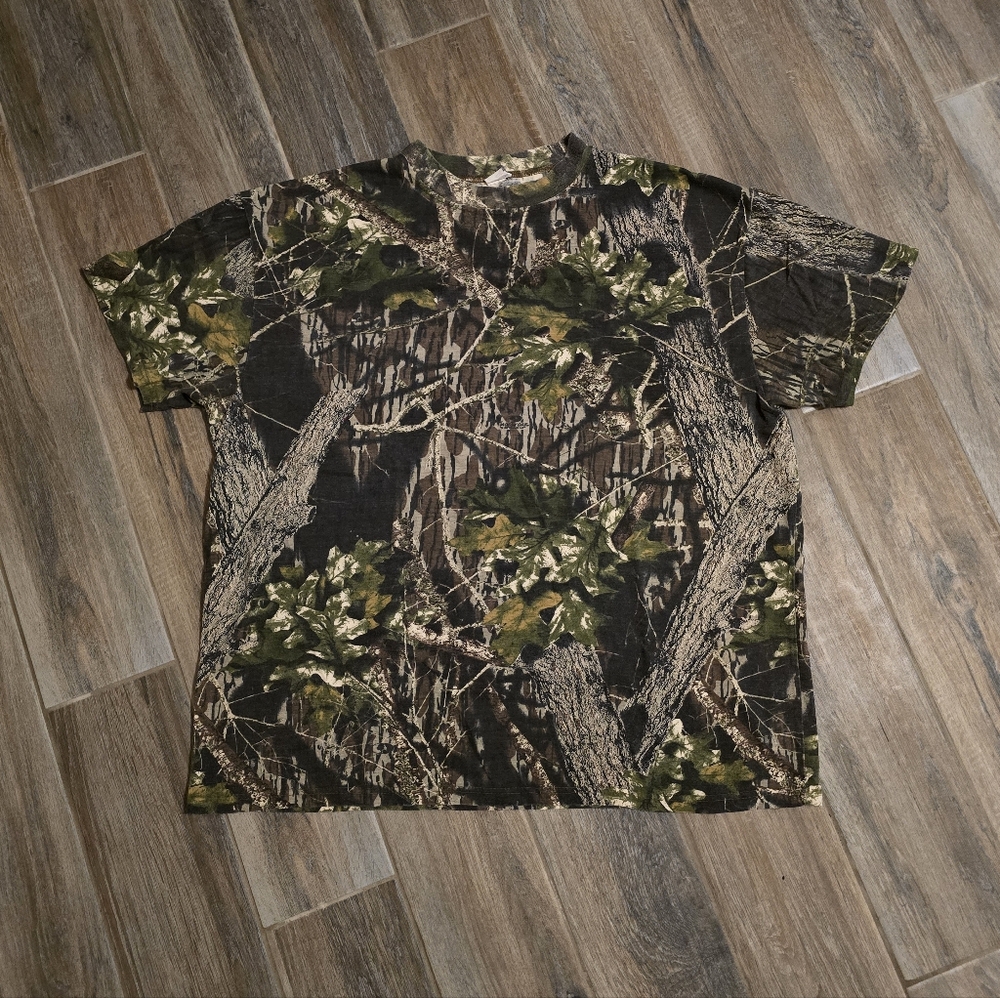 Vintage 90s Camouflage T Shirt